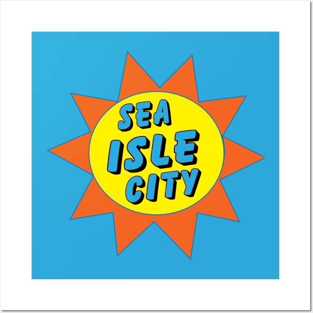 Sea Isle City Wall Art by MAS Design Co